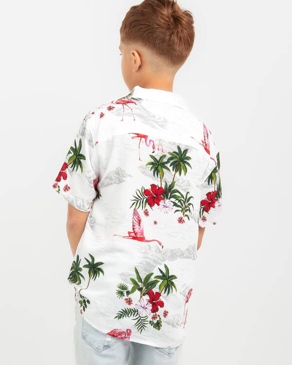 Lucid Boys' Savanna Short Sleeve Shirt for Mens