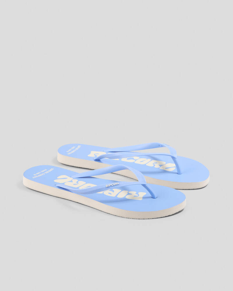 Rip Curl Icons Of Surf Bloom Open Toe Thongs for Womens