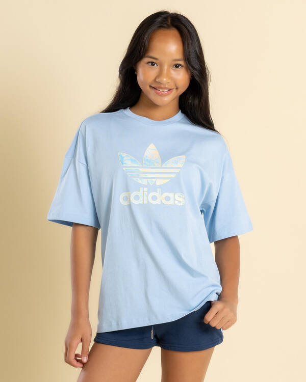 adidas Girls' Trefoil T-Shirt for Womens