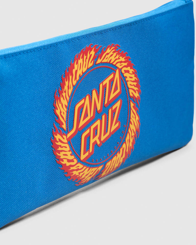 Santa Cruz Flame Ringed Dot Pencil Case for Mens