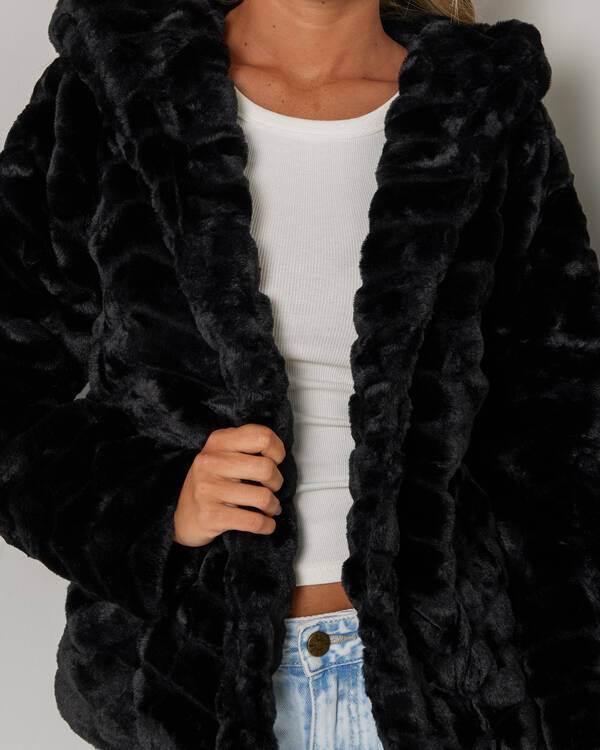 Mooloola Moulin Faux Fur Jacket for Womens