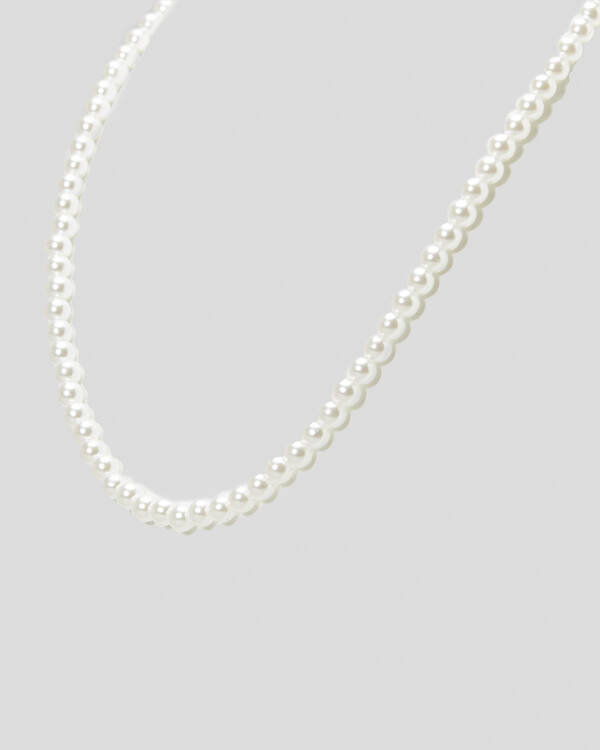 Classics 77 Pearl Bead Necklace for Mens