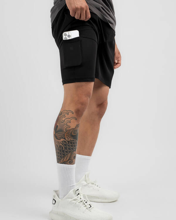 Sparta Annihilate Elastic Waist Shorts for Mens