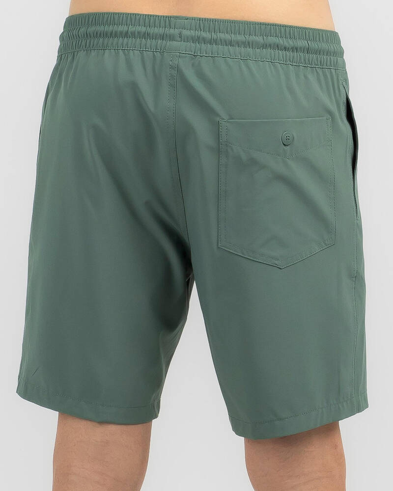 Volcom Stones Hybrid Elastic Waist Shorts for Mens
