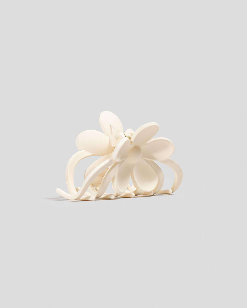 Karyn In LA Kaylene Flower Hair Claw Clip for Womens