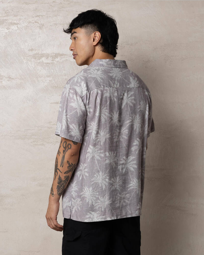 Silent Theory Spike Palm Short Sleeve Shirt for Mens