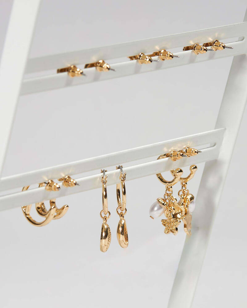 Karyn In LA Santa Monica Earring Pack for Womens
