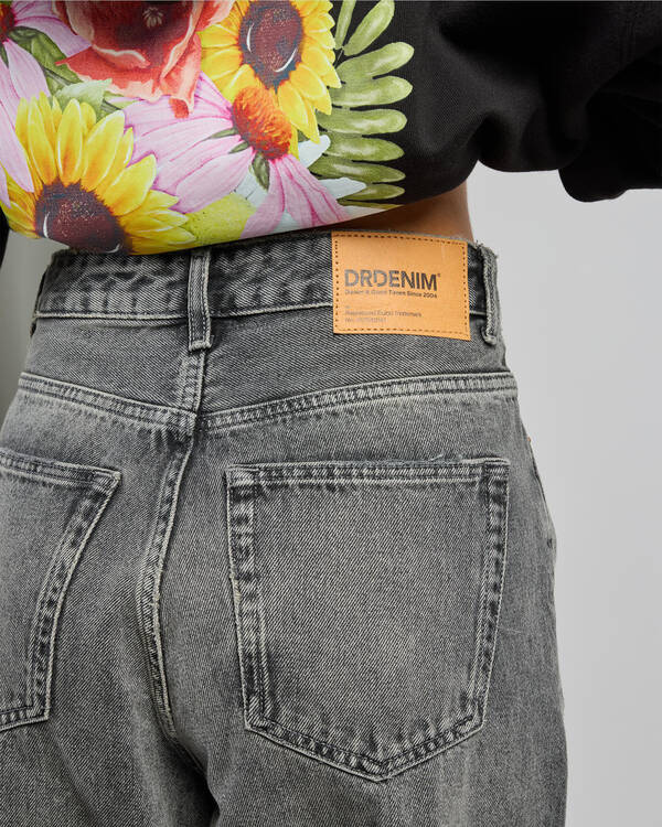 Dr Denim Donna Mid Baggy Jeans for Womens