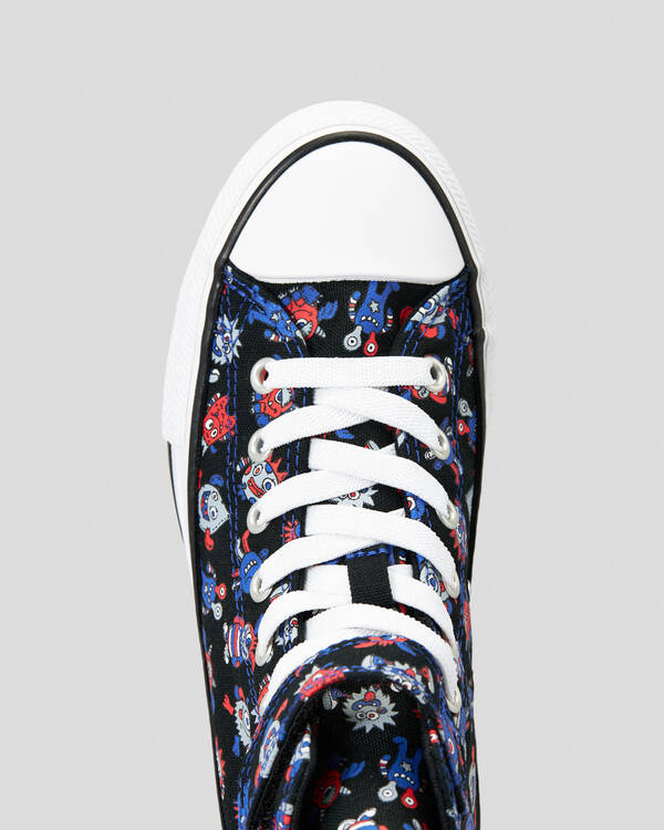 Converse Junior Boys' CTAS Monster Mash V Hi-Top Shoes for Mens