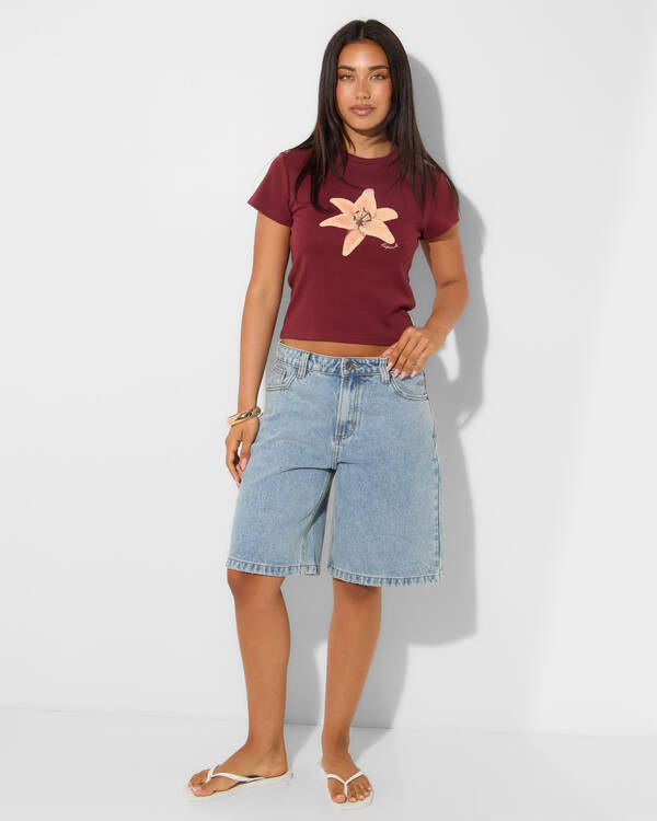 Rip Curl Lilly Fitted Tee for Womens