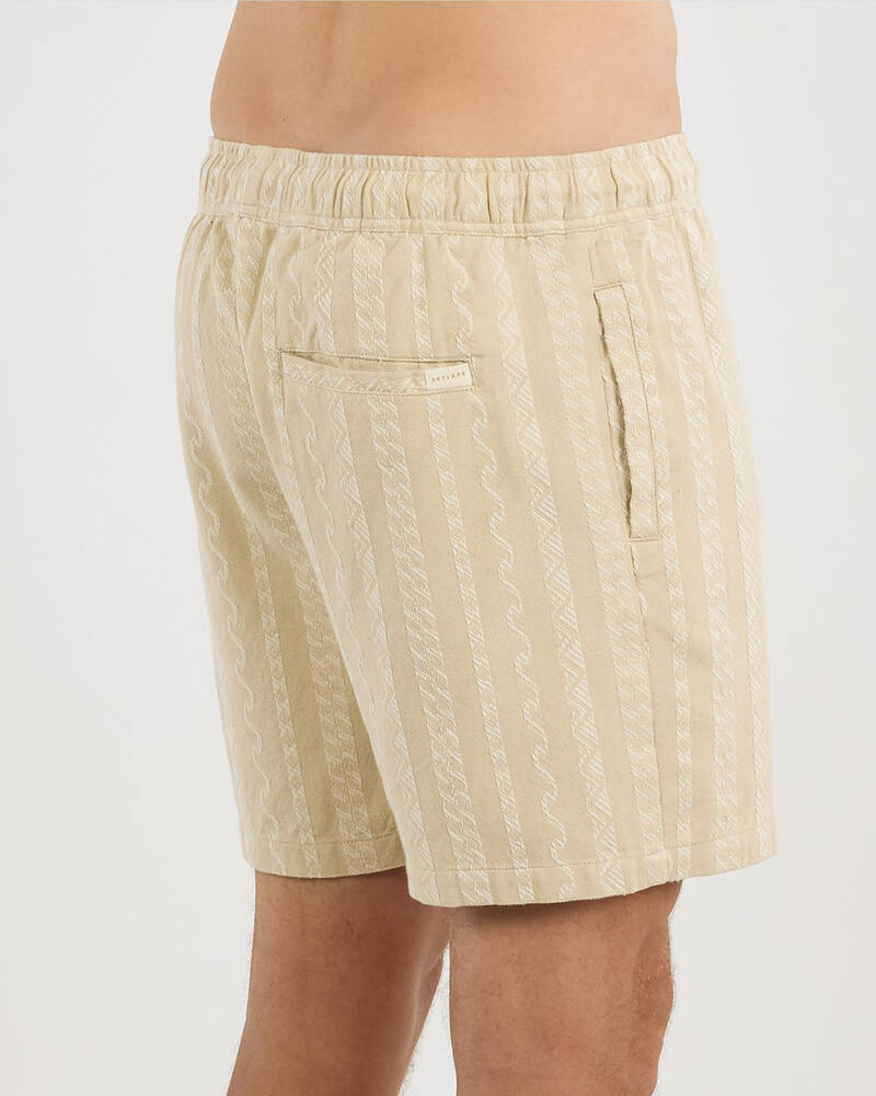 Skylark Mechanism Elastic Waist Shorts for Mens