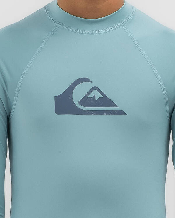 Quiksilver Boys' All Time Long Sleeve Wetshirt for Mens