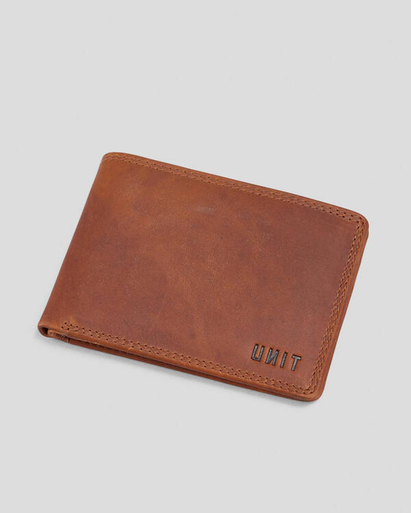 Unit Classic Leather Wallet for Mens