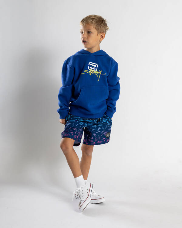 Billabong Toddlers' OG Script Pop Hoodie for Mens