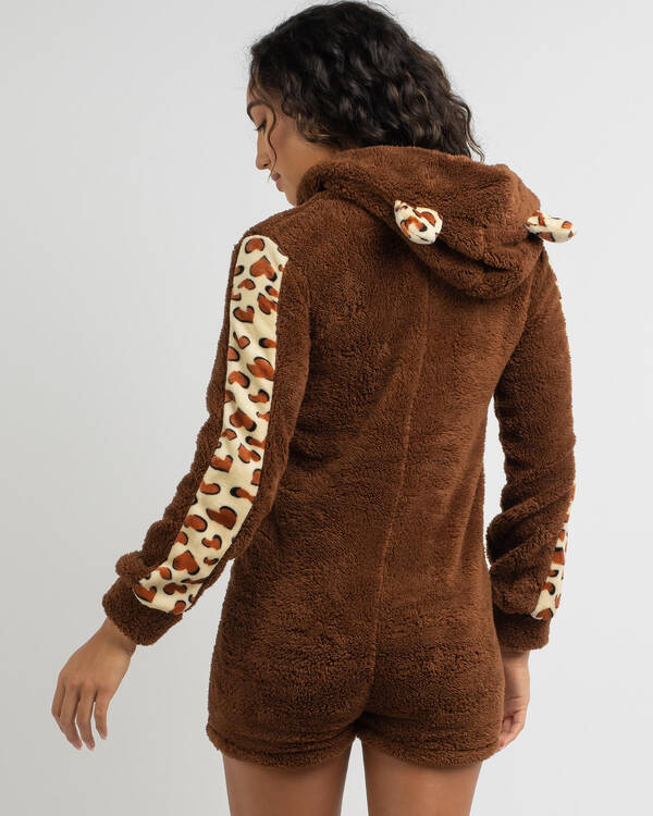 Mooloola Leopard Onesie for Womens