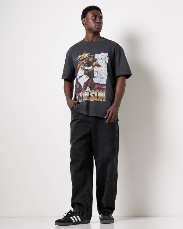 Mitchell & Ness Allen Iverson Player Ticket T-Shirt for Mens