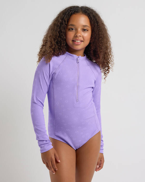 Topanga Girls' Loren Rib Surfsuit for Womens