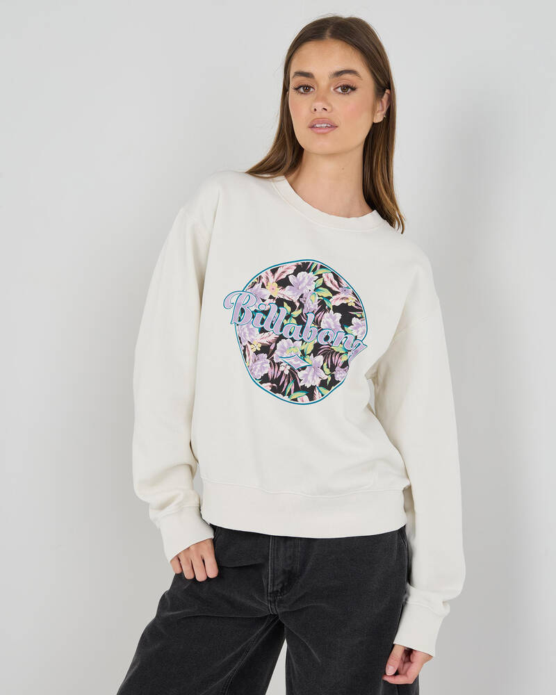 Billabong Formula Brooklyn Crewneck Sweatshirt for Womens