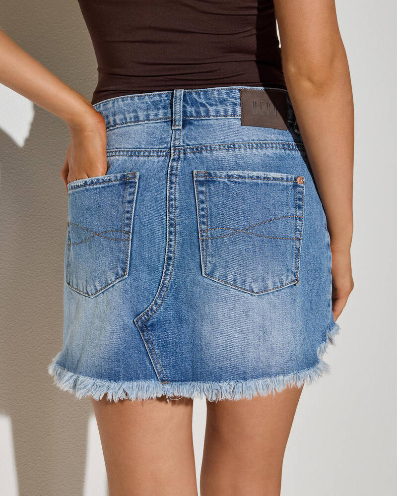 DESU Harlow Denim Skirt for Womens