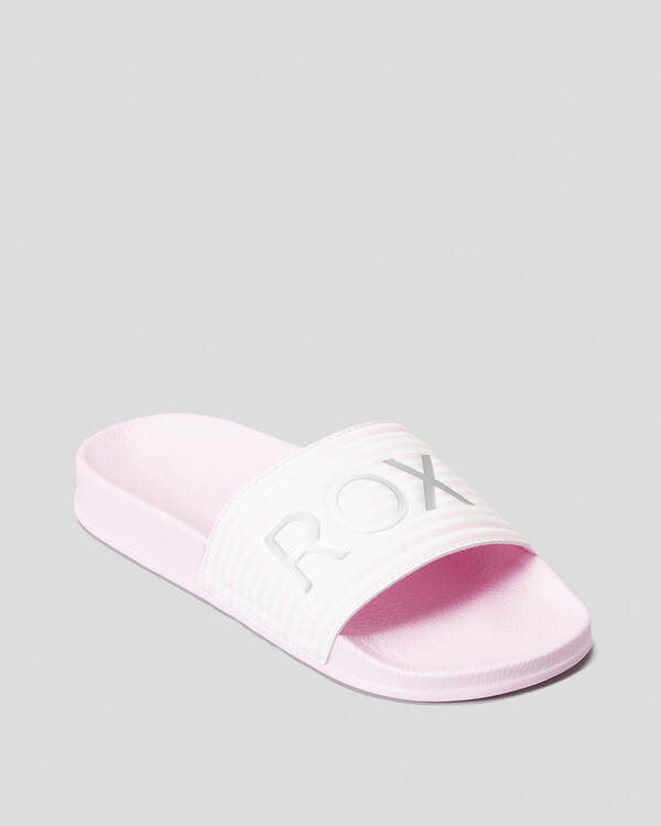 Roxy Girls' Roxy Slippy Slide Sandals for Womens