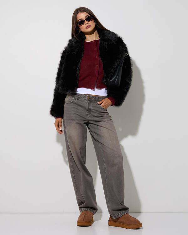 Ava And Ever Florence Faux Fur Jacket for Womens