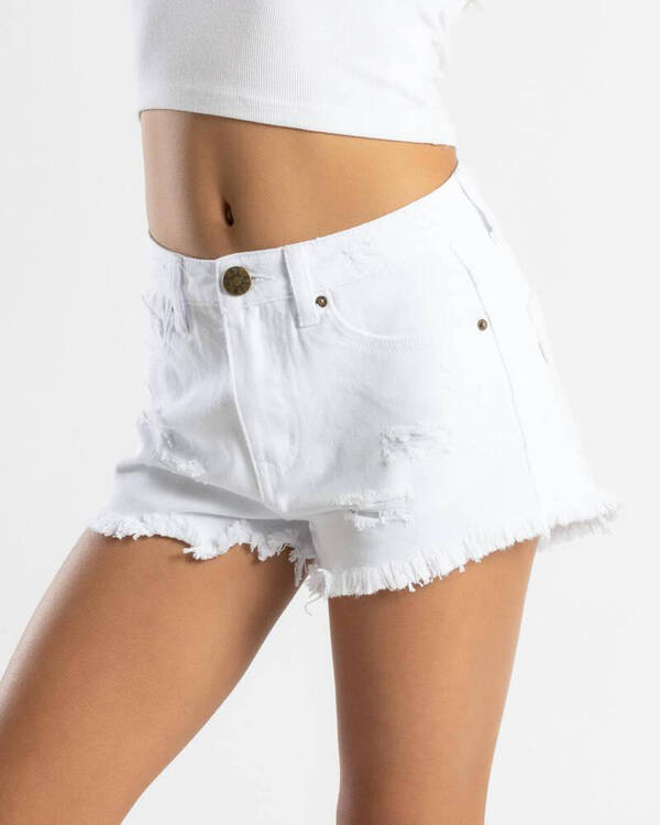 DESU Girls' Texas Denim Shorts for Womens