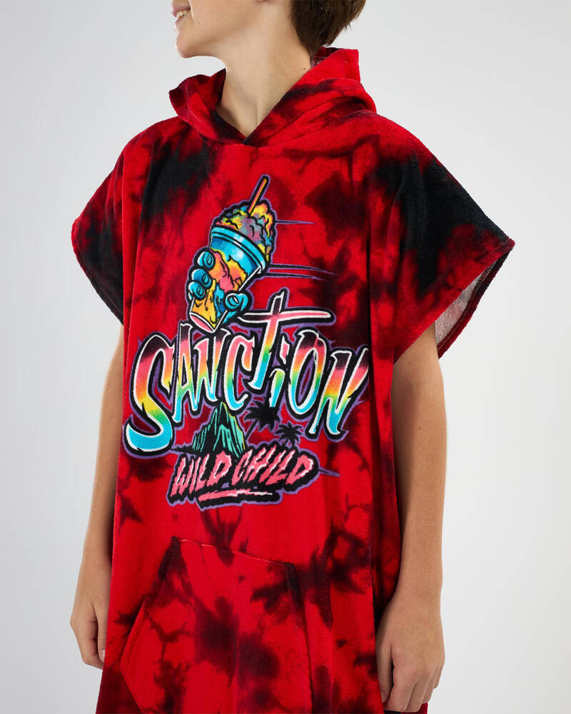 Sanction Boys' Shredder Hooded Towel for Mens