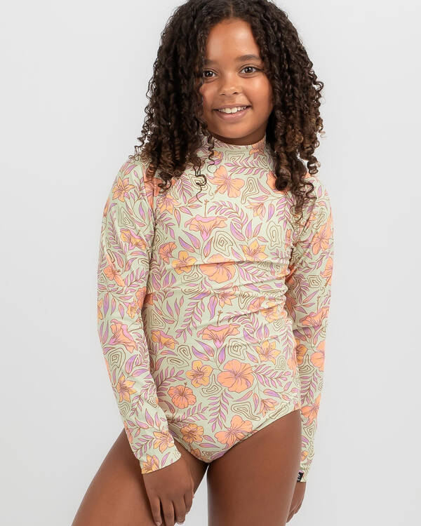 Rip Curl Girls' Tropics Long Sleeve Surfsuit for Womens