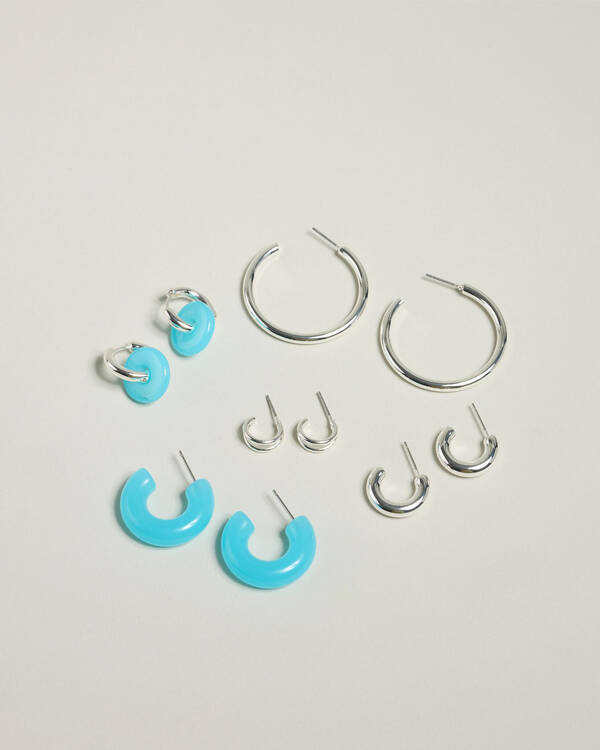 Karyn In LA Deion Resin Earring Pack for Womens