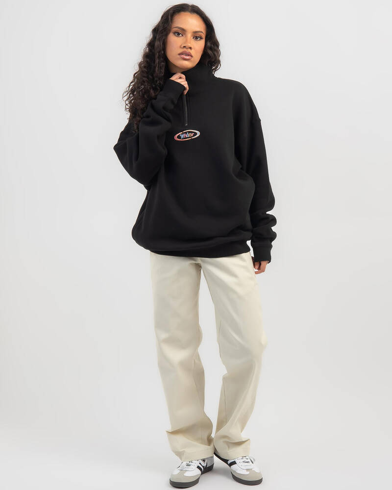 Wndrr Ellipse Quarter Zip Jumper for Womens