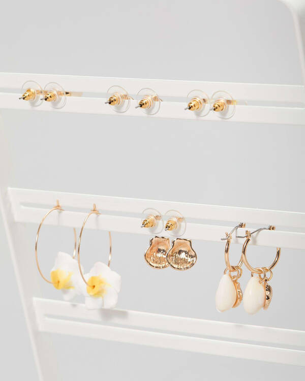 Karyn In LA Sandy Earring Pack for Womens