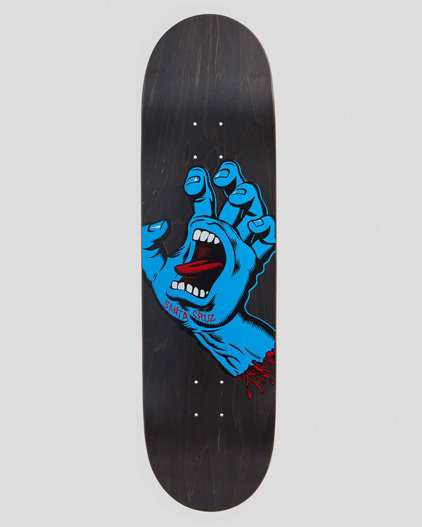 Santa Cruz Screaming Hand 8.60" Skateboard Deck for Mens
