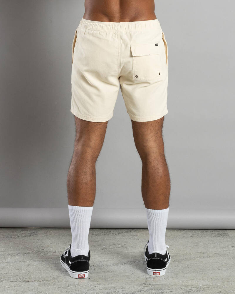 RVCA Escape Cord Elastic Edge Shorts for Mens