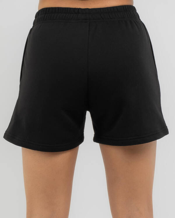 Playboy Bunny Diamante Track Shorts for Womens