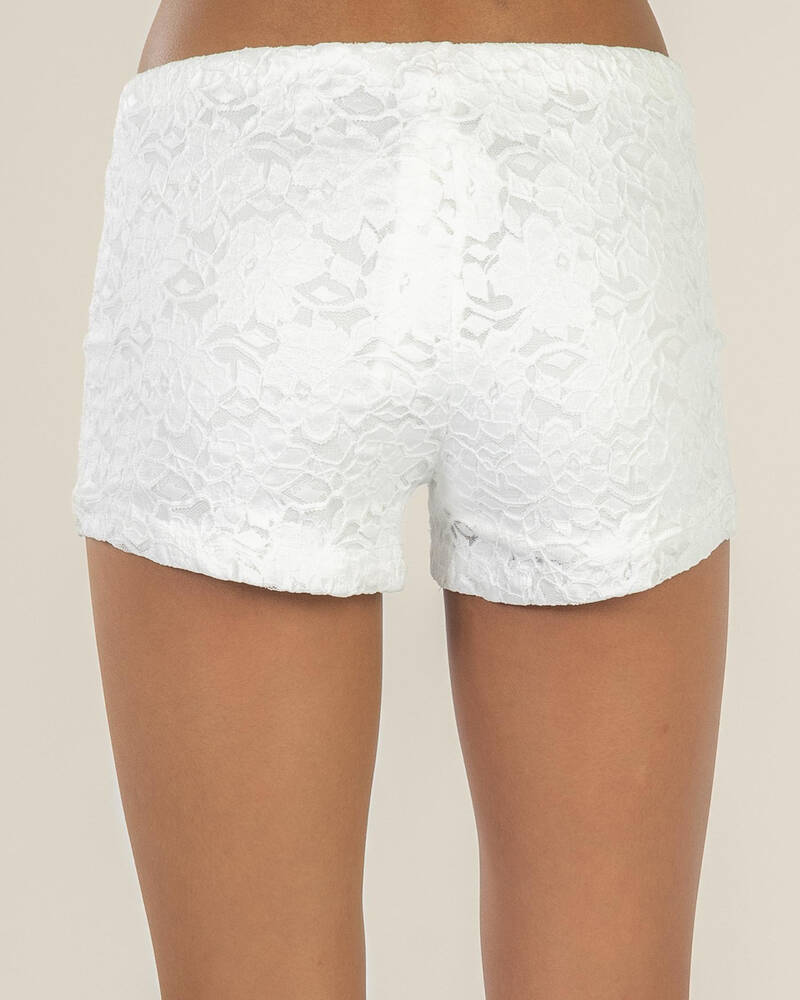 Mooloola Girls' Meli French Lace Shorts for Womens
