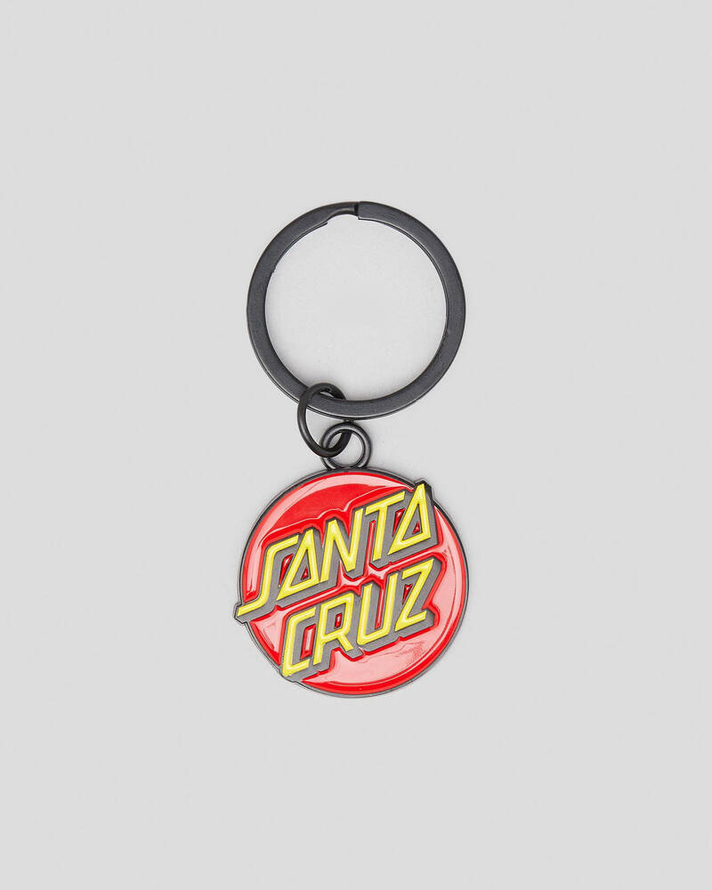 Santa Cruz Classic Dot Keyring for Mens
