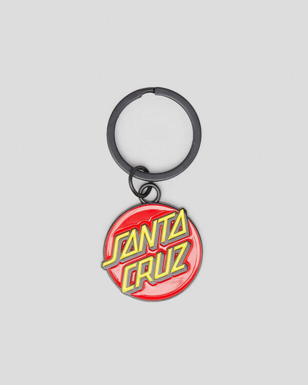 Santa Cruz Classic Dot Keyring for Mens