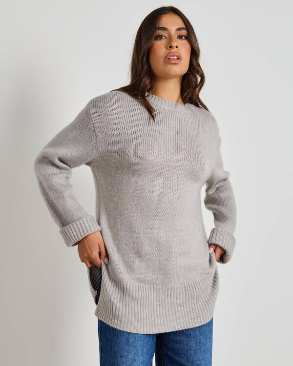 Mooloola Athena Crew Neck Knit Jumper for Womens