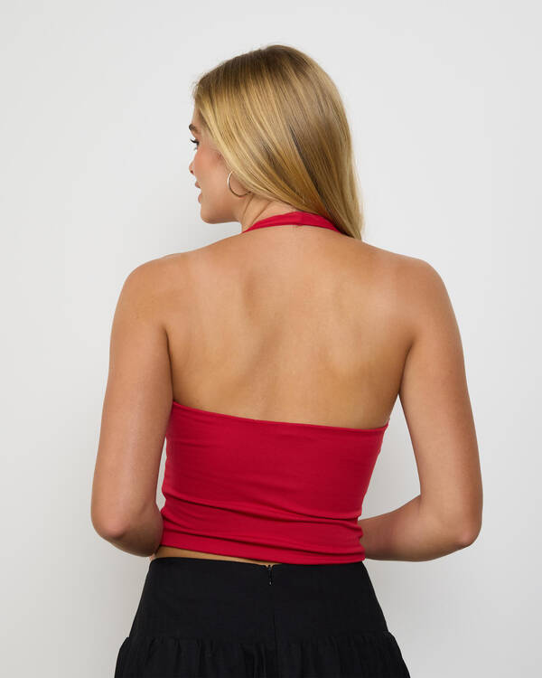 Ava And Ever Basic Halter Top for Womens
