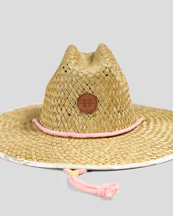 Roxy Pina To My Colada Printed Panama Hat for Womens