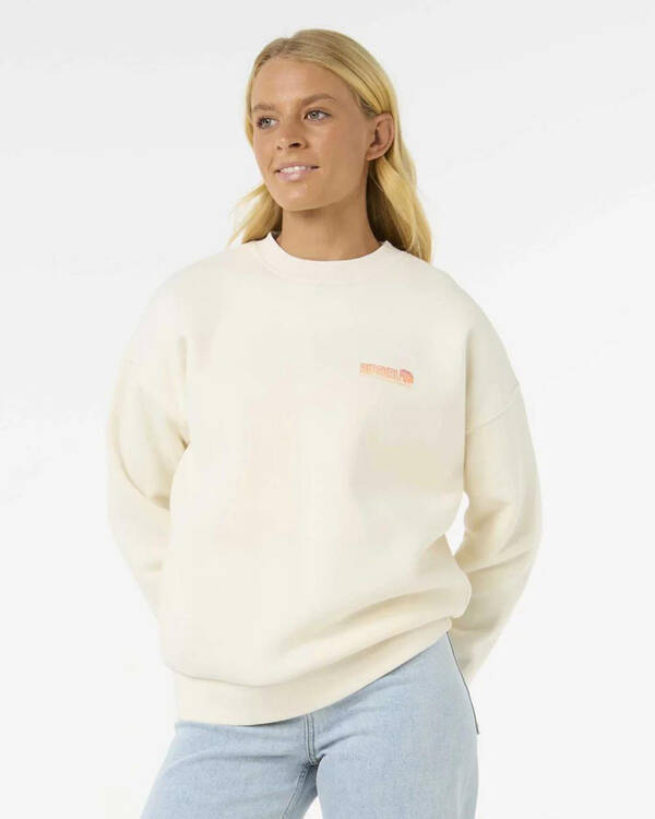 Rip Curl Ocean Tech Heritage Crew Sweatshirt for Womens
