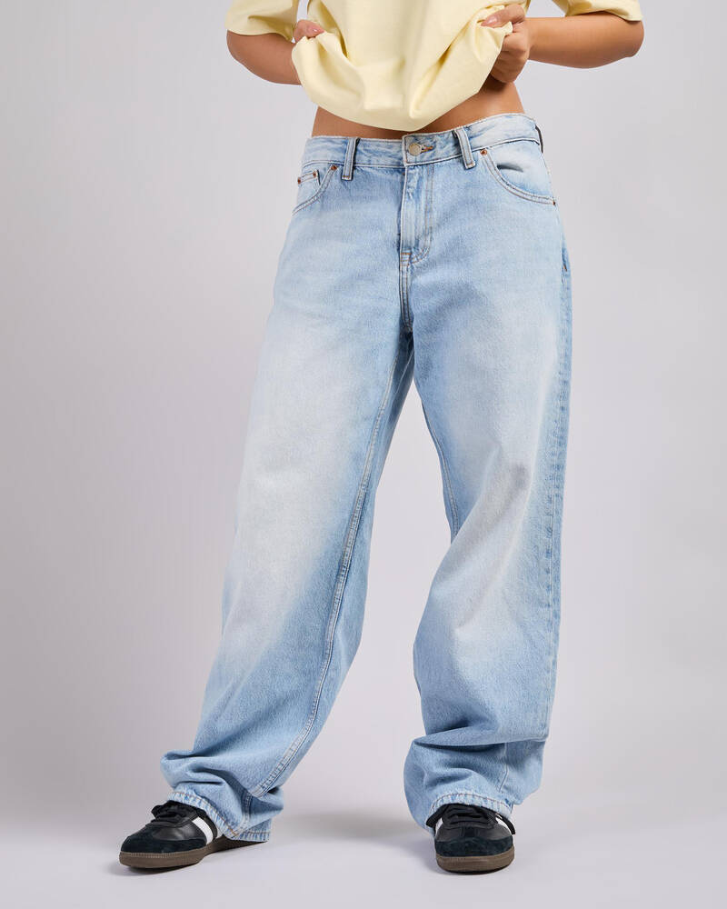Dr Denim Hill Low Baggy Jeans for Womens
