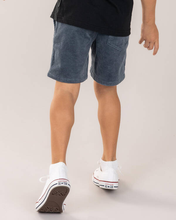 Skylark Toddlers' Cord Elastic Waist Shorts for Mens