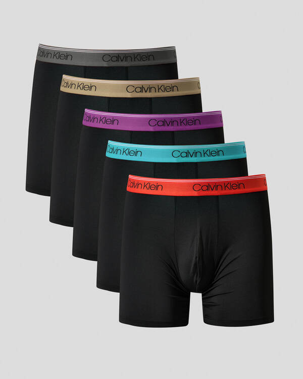 Calvin Klein Cotton Stretch Boxer Briefs 5 Pack for Mens