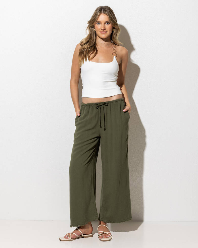 Mooloola Cleo Dallis Cropped Pants for Womens