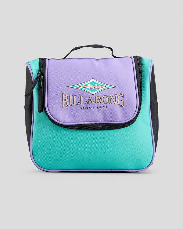 Billabong Travel Beauty Makeup Case for Womens