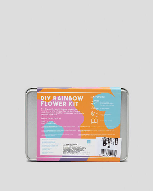 Get It Now DIY Rainbow Flower Kit for Womens