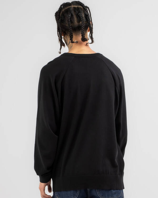 Afends Recycled Raglan Knit Jumper for Mens