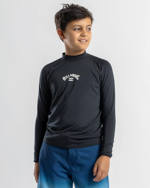 Billabong Boys' All Day Arch Long Sleeve Rash Vest for Mens