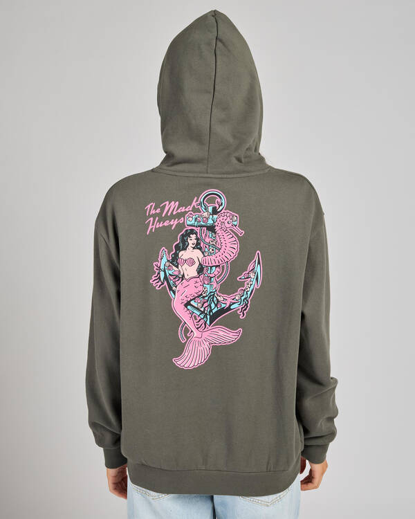 The Mad Hueys Seahorse Anchor Hoodie for Womens